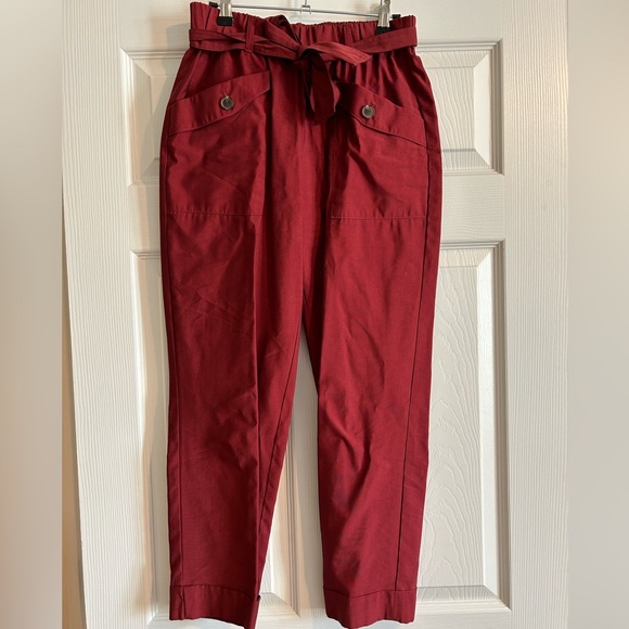 Red work pants - Picture 1 of 3